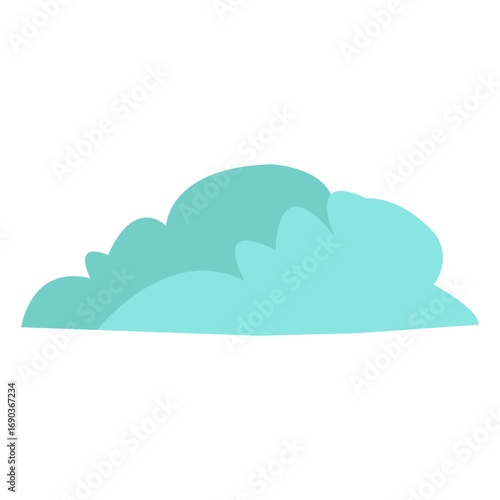 Soft, fluffy clouds in a bright blue sky creating a serene atmosphere for relaxation (1)