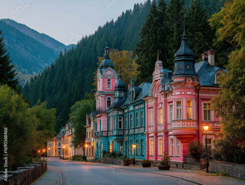 The historic town of Turnov...