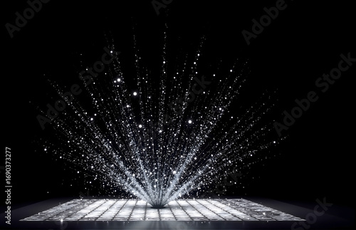 Tech Particle Burst Effect