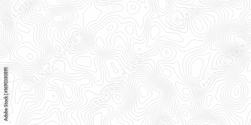 Black and white lines seamless Topographic map patterns, topography line map. Vintage outdoors style. The stylized height of the topographic map contour in lines and contours isolated on transparent.