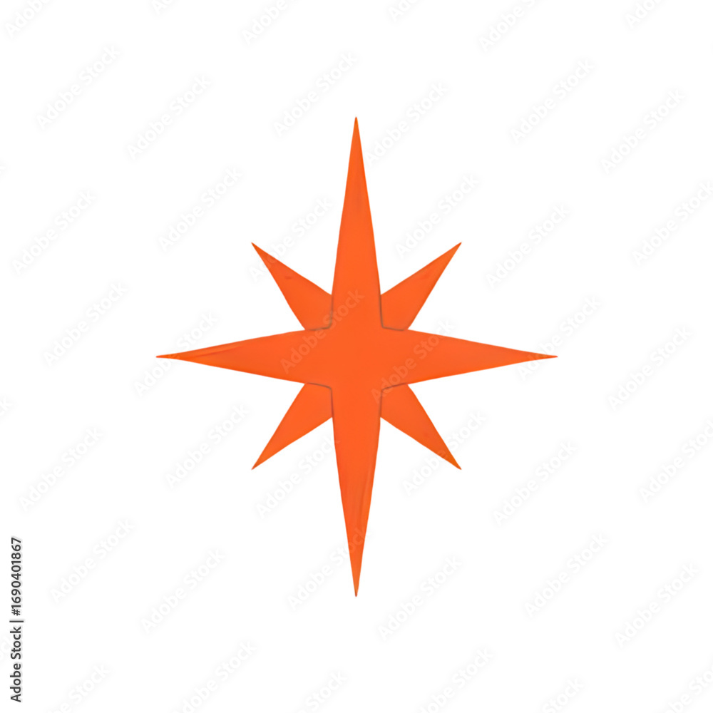 Fototapeta premium vector illustration of a compass