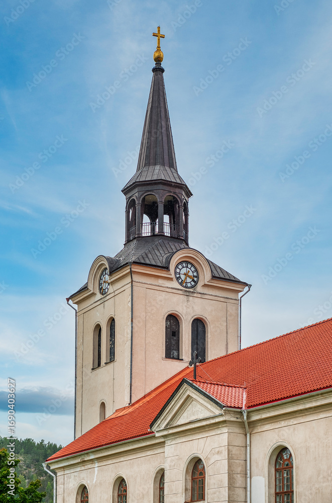 Fototapeta premium Docksta is a town located in Kramfors Municipality, Vasternorrland County, Sweden,