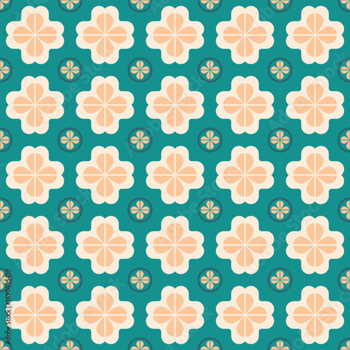 Seamless Vector Pattern Design Illustration