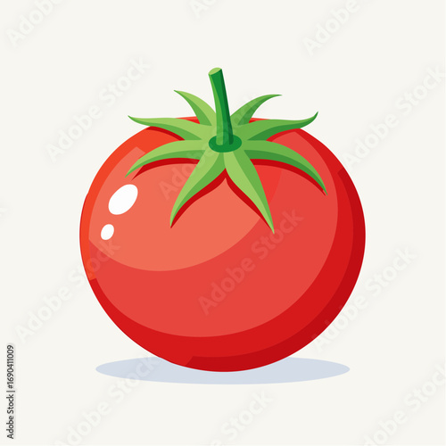 Red Tomato Illustration