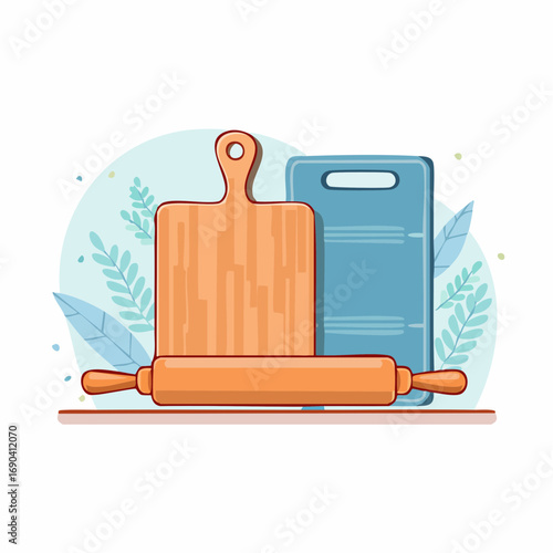 Kitchen Utensils Illustration