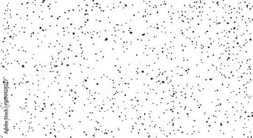 Abstract Black Speckle Pattern on White Background texture