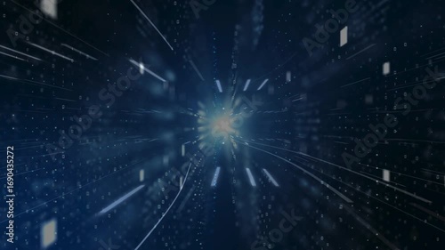 fiber optics background with lots of lights spots