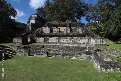 Mayan ruins of Tikal in Guatemala.Archaeological site of the pre-Columbian Maya culture