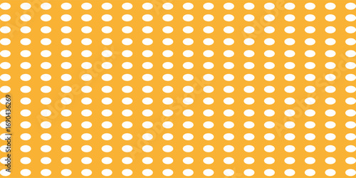 Abstract vector background. Seamless pattern. Dots. yellow background