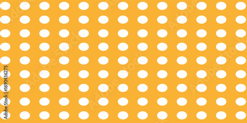 Abstract vector background. Seamless pattern. Dots. yellow background