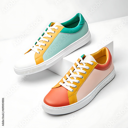 Shop colorful pastel sneakers trendy fashion footwear casual shoes online buy stylish trainers comfortable kicks