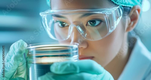 female scientist working in laboratory