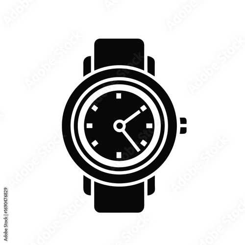 vector illustration of a watch