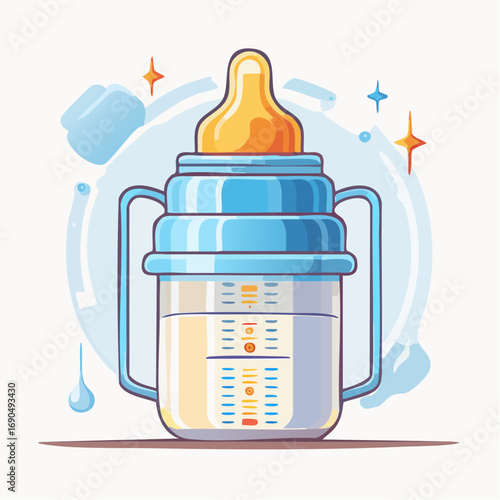 Baby Feeding Bottle With Measurement