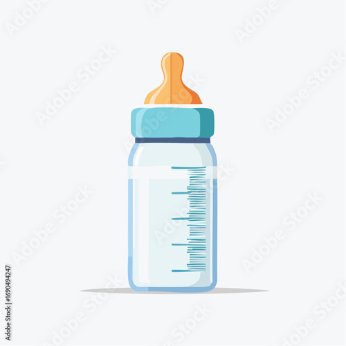 Baby Bottle Illustration