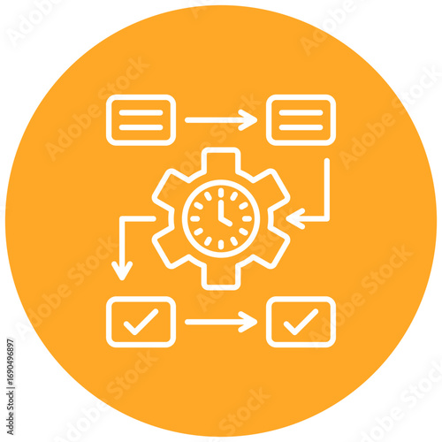 Work flow Icon