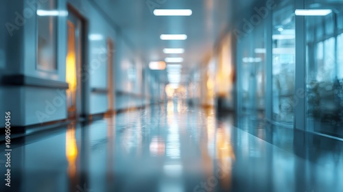 Wallpaper Mural Blurred background hospital. Torontodigital.ca