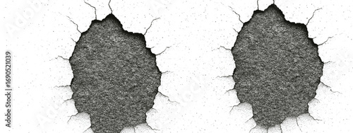 Ink blot artistic grunge design with splattered abstract effect