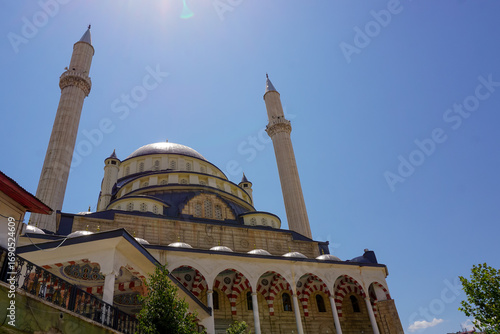 13 July 2025 Bingol Turkey. Hacilar mosque in Bingol Turkey