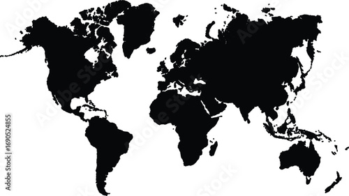 world map vector