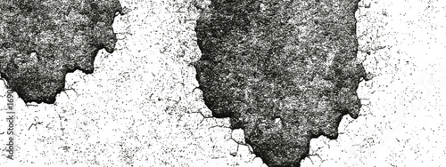 Watercolor blot texture with abstract splatter and stains