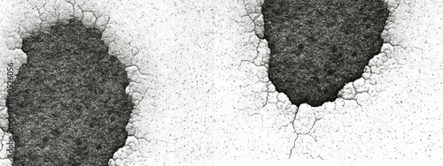 Artistic blot texture with organic paint splash details