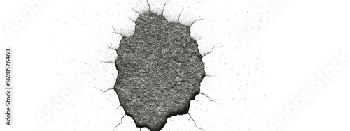 Black ink blot and splatter spots with artistic grunge style