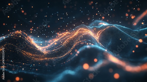 Stock market or forex trading graph in futuristic concept suitable for financial investment or Economic trends business idea and all art work design. Abstract finance background
