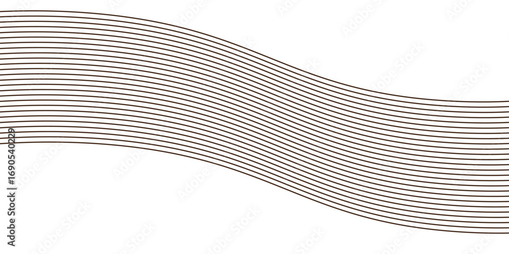 Fototapeta premium Abstract wave background vector illustration design