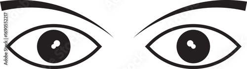 Focused Gaze Expressive Eyes