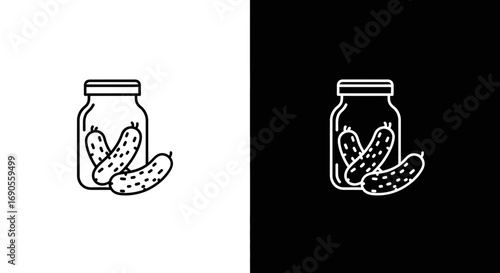 Crisp pickles in a jar, ready for your next foodie adventure or creative menu