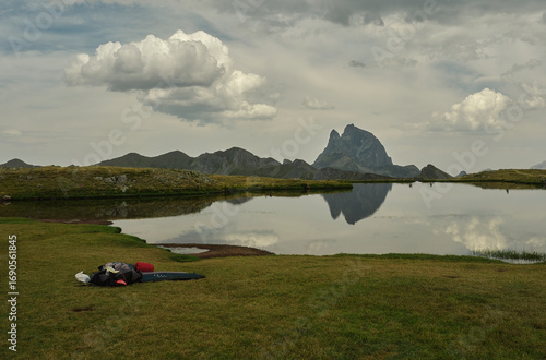 lake in the mountains