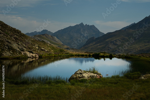 lake in the mountains
