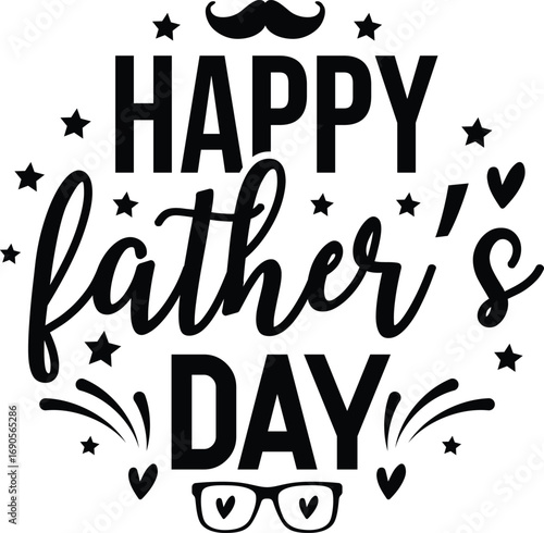 father's day round sign svg, dad round sign svg, papa svg design