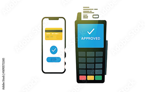 Approved Payment Phone, Credit Card, and Terminal for Seamless Transactions