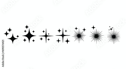 Add sparkle to your designs with these versatile starburst and twinkle elements for festive holiday promotions