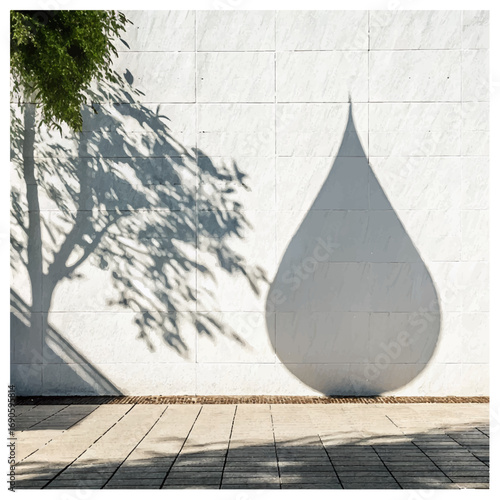 water drop in the window