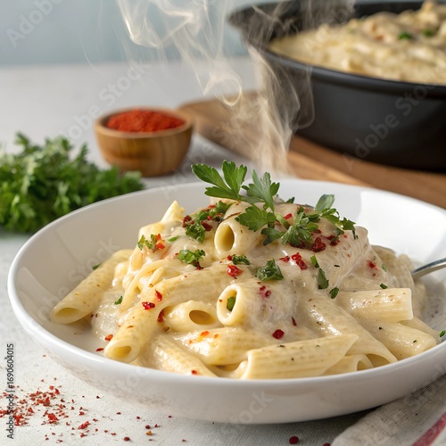 pasta with mushrooms and cheese