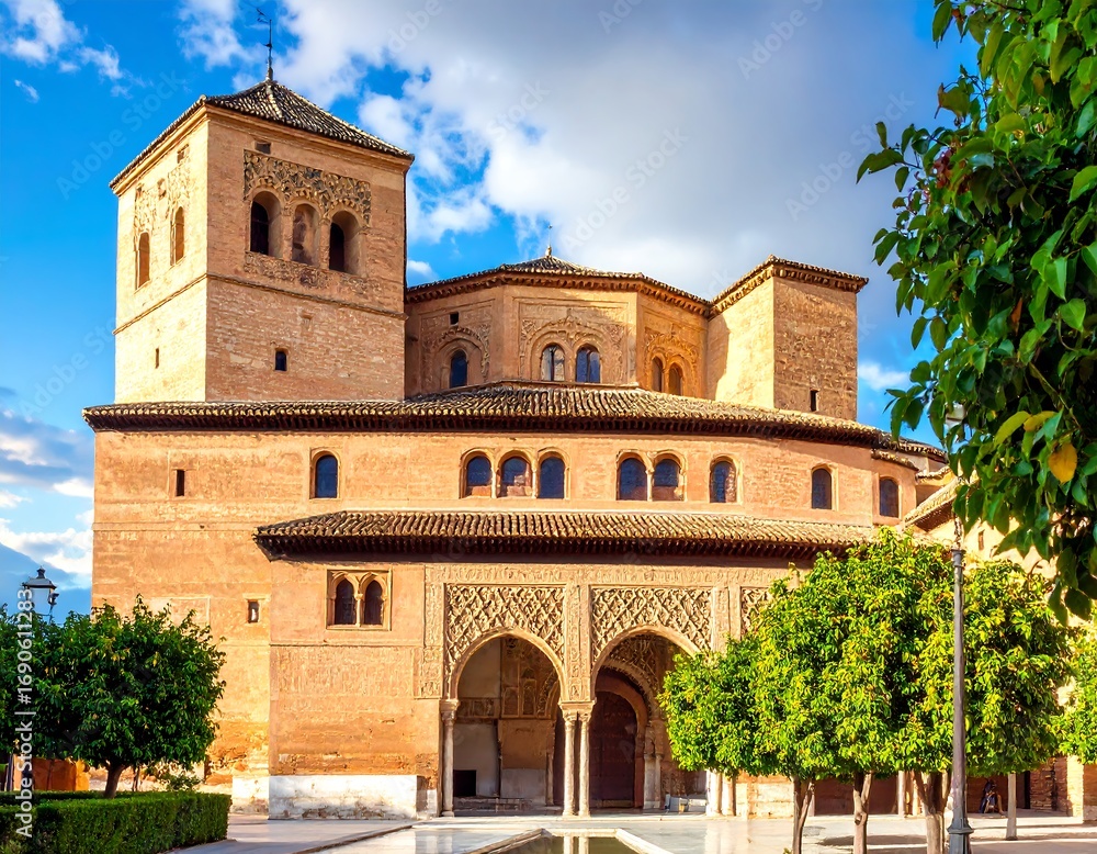 Fototapeta premium Ancient Spanish architecture