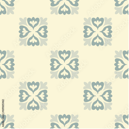 Seamless Floral Pattern Vector Background