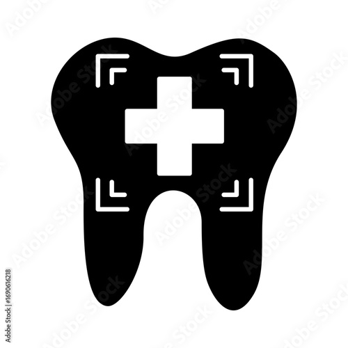 Dentist Icon Black