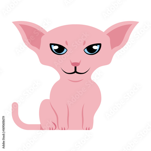 This Sphinx icon is suitable for Cat Breeds, Pets, etc.