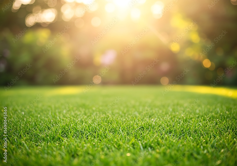 Naklejka premium Golden Hour Meadow