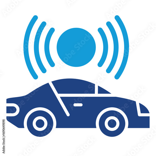 Autonomous Car Icon