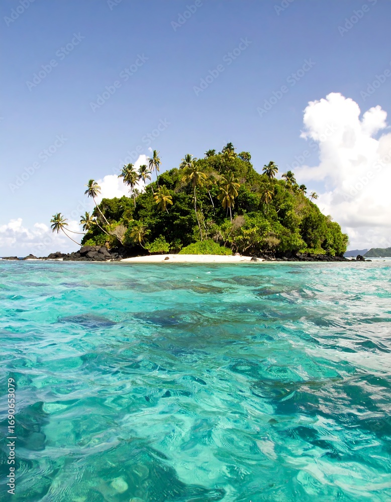 Fototapeta premium Tropical island paradise (2)