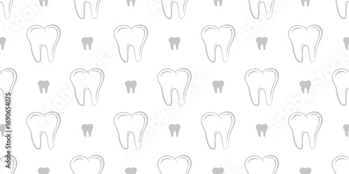 dental seamless pattern background. doodle Teeth Pattern background. doodle tooth pattern background. dental pattern theme.