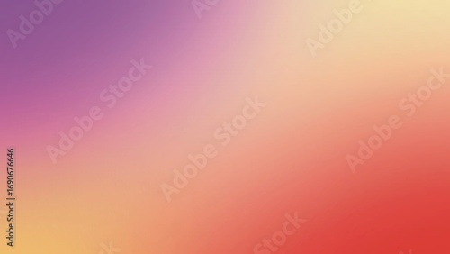 Vibrant Gradient Background orange, yellow and purple 