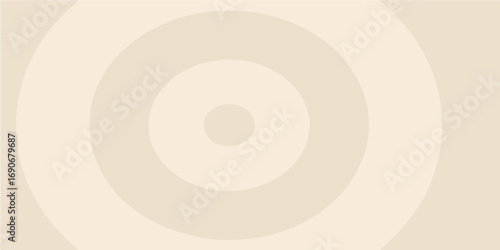 Abstract digital vector illustration of a blank, colorful compact disc with a circle pattern for data storage