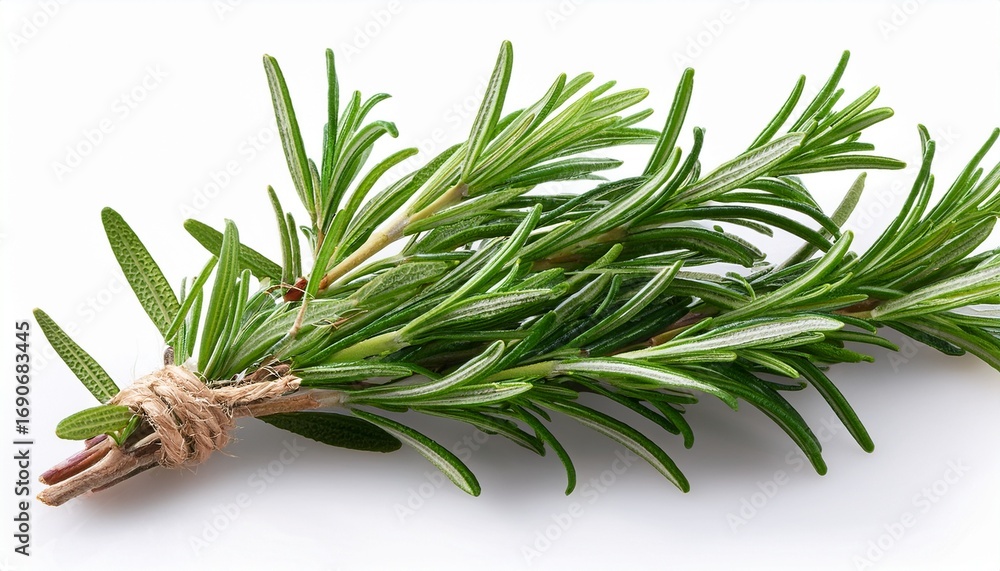 Fototapeta premium fresh rosemary isolated on a transparent background