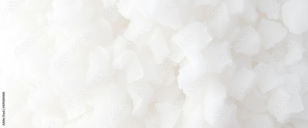 Obraz premium Close-up of fluffy white foam texture, isolated on white , soap, airy